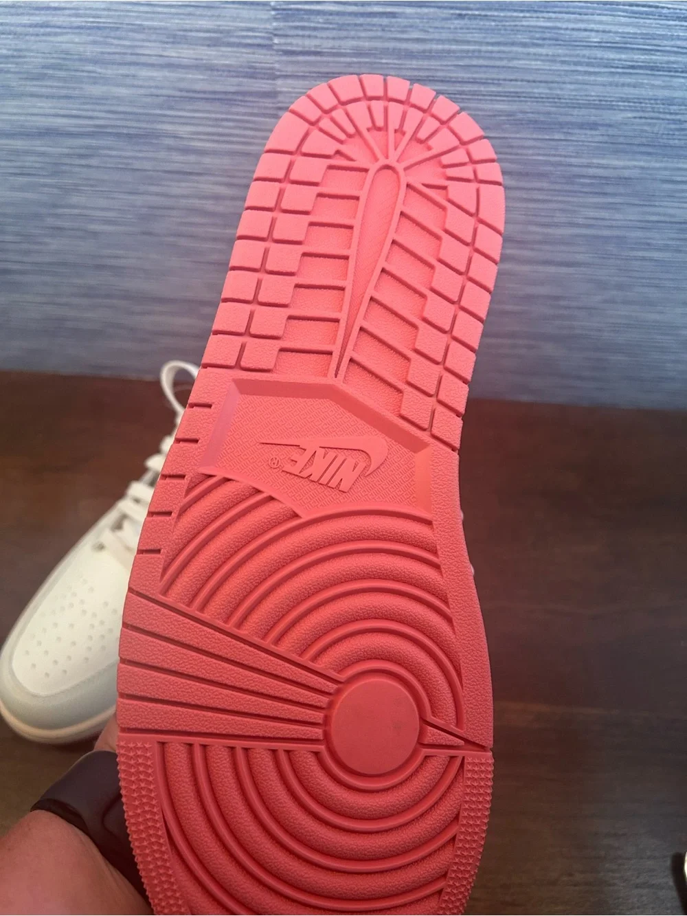 Jordan 1 Low Sail Guava Ice Pink Salt Women's DC0774 109 Size 12 New Nike